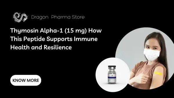 Thymosin Alpha-1 (15 mg): How This Peptide Supports Immune Health and Resilience